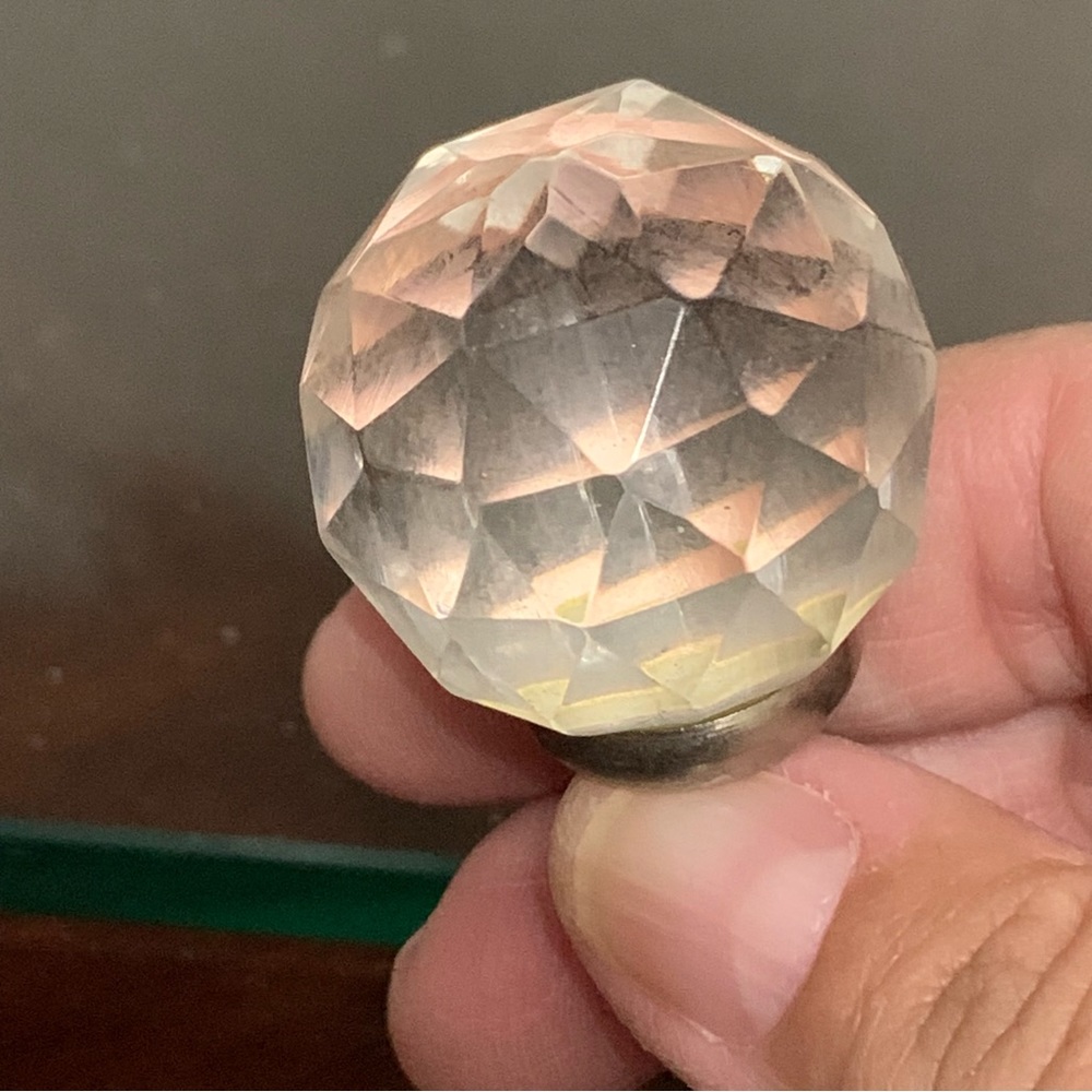 Clear Sphere Drawer Knob